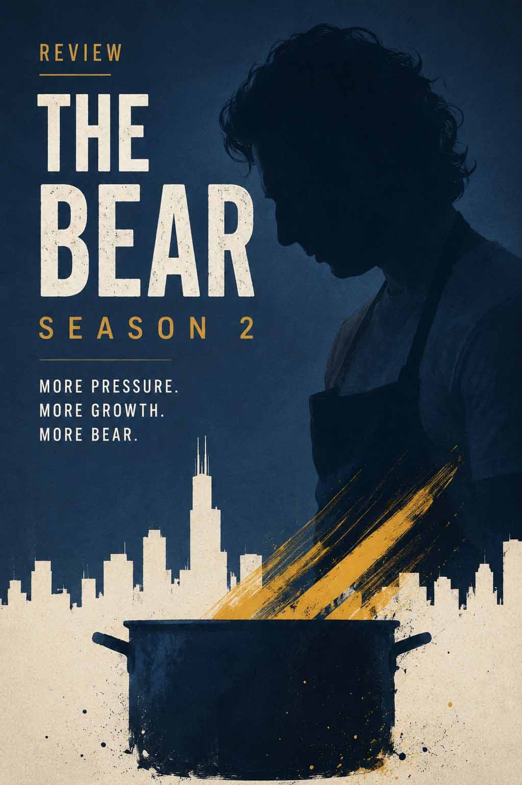 Original editorial illustration for The Bear: Season 2 Review review